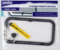 Cowdroy Flyscreen Porthole 190 X 100mm