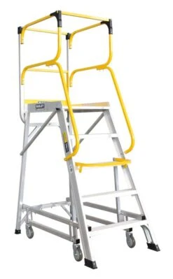 Bailey Ladderweld Access Platform Ladder 200kg Industrial 5 Step