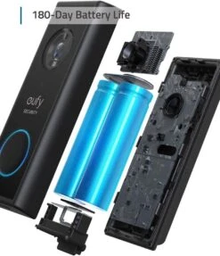 Eufy Wireless Video Doorbell 2K With Homebase 2 -Home Hardware 6333512 4 7