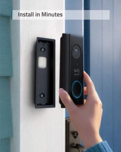 Eufy Wireless Video Doorbell 2K With Homebase 2 -Home Hardware 6333512 6 7