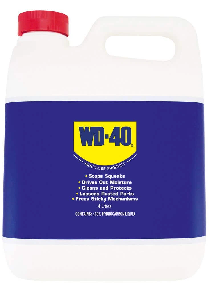 WD-40 Multi-Use Product Lubricant Liquid 4L 3 WD-40 Multi-Use Product Lubricant Liquid 4L