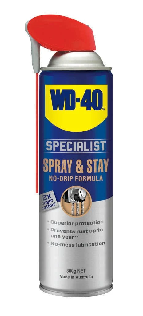 WD-40 Specialist Spray & Stay Gel Lubricant 300g 3 WD-40 Specialist Spray & Stay Gel Lubricant 300g