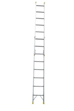 Bailey Pro PUNCHLOCK 8 Rung Aluminium Extension Ladder 150kg Industrial