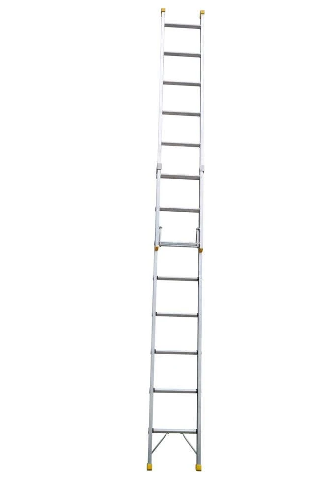 Bailey Pro PUNCHLOCK 8 Rung Aluminium Extension Ladder 150kg Industrial 3 Bailey Pro PUNCHLOCK 8 Rung Aluminium Extension Ladder 150kg Industrial