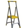 Bailey Pro Punchlock Aluminum Platform Ladder 170kg Industrial 2 Step 2 Bailey Pro Punchlock Aluminum Platform Ladder 170kg Industrial 2 Step -Home Hardware 6644629 0 5