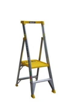 Bailey Pro Punchlock Aluminum Platform Ladder 170kg Industrial 2 Step