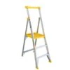 Bailey Pro Punchlock Aluminum Platform Ladder 170kg Industrial 3 Step -Home Hardware 6644637 0 5