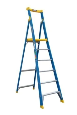 Bailey Ladder Punchlock Platform Stepladder 1.8m 150kg