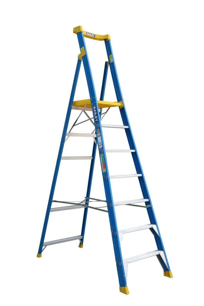 Bailey Ladder Pro Punchlock Platform Stepladder 2.1m 150Kg 3 Bailey Ladder Pro Punchlock Platform Stepladder 2.1m 150Kg