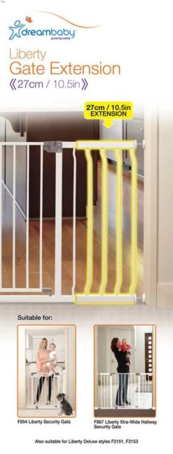 Dreambaby Liberty Gate Extension 27cm 10.5"
