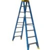 Bailey Pro Punchlock Fibreglass Double Sided Stepladder 150kg Industrial 8 Step -Home Hardware 6678668 0 5