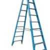 Bailey Pro Punchlock Fibreglass Double Sided Ladder 150kg Industrial 10 Step -Home Hardware 6678676 0 6