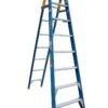 Bailey Pro Punchlock Fibreglass Step Extension Ladder 150kg Industrial 8 Step