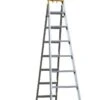 Bailey Pro Punchlock Aluminium Dual Purpose Ladder 150kg Industrial 8 Step -Home Hardware 6678742 0 6