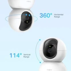 TP-Link Tapo Pan/Tilt Home Security Wi-Fi Camera 3MP -Home Hardware 6687149 2 6
