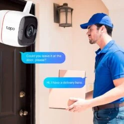 TP-Link Tapo Outdoor Security Wi-Fi Camera 3MP -Home Hardware 6687156 4 8
