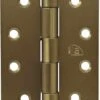Superior Brass Butt Hinge Fixed Pin Satin Brass 2 Superior Brass Butt Hinge Fixed Pin Satin Brass -Home Hardware 6693808 0 1