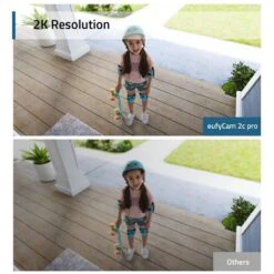 EufyCam 2C Pro 2K White/Black - 2 Camera Kit -Home Hardware 6754089 2 7