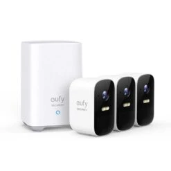 Eufy Security Camera 2C Pro Wireless 2K - 3 Camera Kit