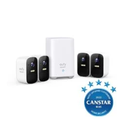 Eufy Security Cam 2C Pro Wireless 2K - 4 Camera Kit -Home Hardware 6754147 6 2