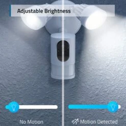 Eufy Floodlight Camera E White 2K -Home Hardware 6754170 9 7