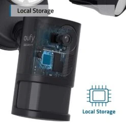Eufy Security Floodlight Camera E Black 2K -Home Hardware 6754188 4 7