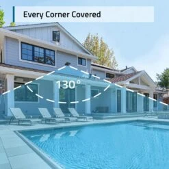 Eufy Security Floodlight Camera E Black 2K -Home Hardware 6754188 7 7