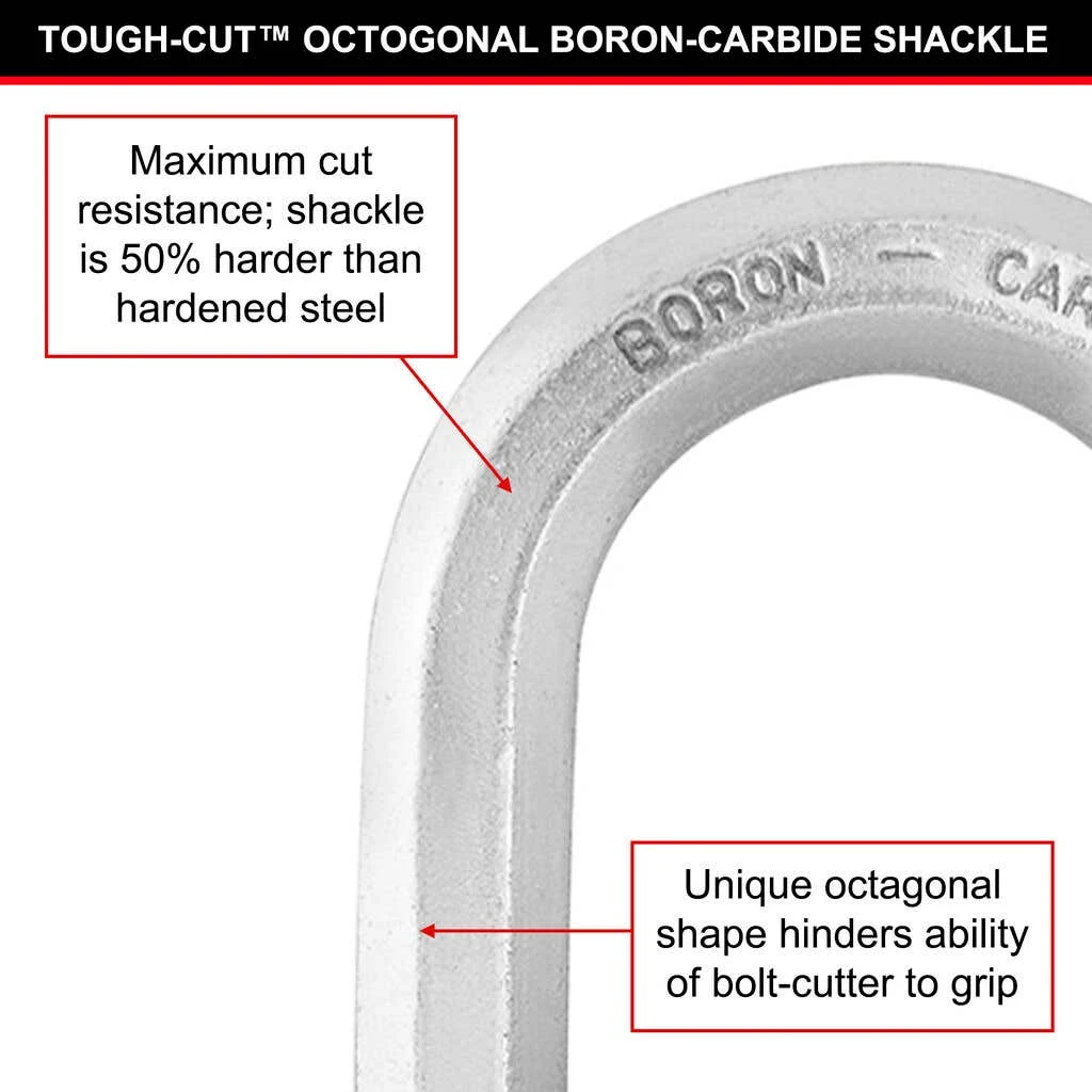 Master Lock Padlock Excell Stainless Steel Covered 44mm 7 Master Lock Padlock Excell Stainless Steel Covered 44mm - Image 5