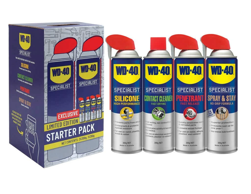 WD-40 Specialist Limited Edition Starter Pack 3 WD-40 Specialist Limited Edition Starter Pack
