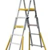 Bailey Adjustable Platform Ladder 3-6 Step Aluminum Industrial 170Kg 2 Bailey Adjustable Platform Ladder 3-6 Step Aluminum Industrial 170Kg -Home Hardware 6853139 0 6