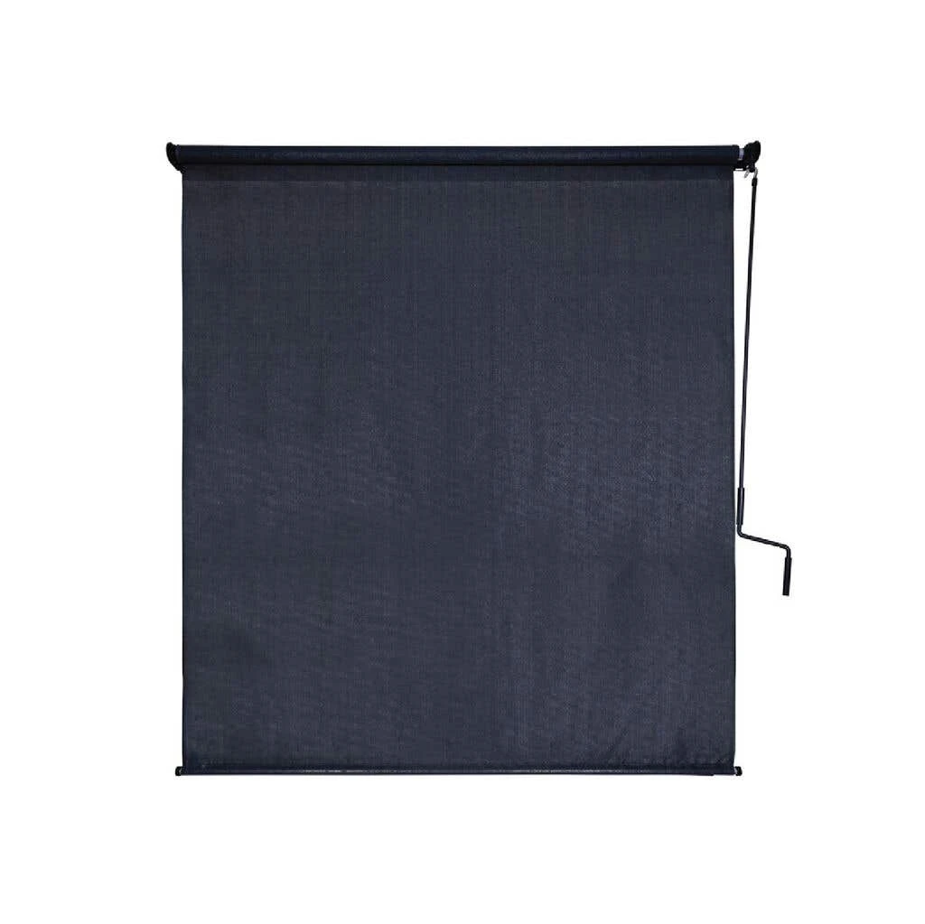 Coolaroo Blind Outdoor Crank Handle Graphite 2.1 X 2.1m 3 Coolaroo Blind Outdoor Crank Handle Graphite 2.1 X 2.1m