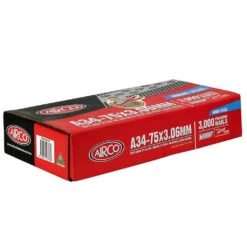 Airco Bright Steel Framing Nails With Bonus Pencils 75mm - 3000 Pack