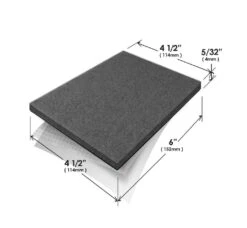 Slipstick Peel & Stick Felt Assorted Sizes Grey 9 Slipstick Peel & Stick Felt Assorted Sizes Grey -Home Hardware 6890271 2