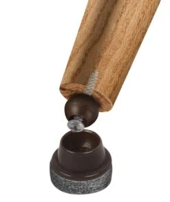 Slipstick Gorilla Felt Swivel Chocolate 1" 25mm -Home Hardware 6890305 4