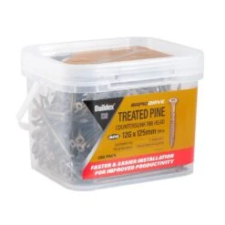 Buildex Screw Star Treated Pine Climacoat TPI 8 12G X 125mm - Box Of 250