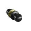 Trio Builderlock Passage Knob Black 2 Trio Builderlock Passage Knob Black -Home Hardware 6926901 0