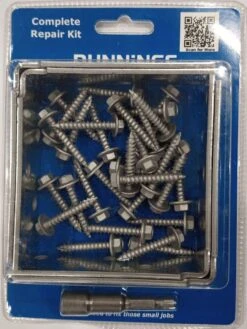 Angle Bracket Repair Kit 100 X 100 X 35mm - 4 Pack -Home Hardware 6927271 2 3