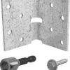 Angle Bracket Repair Kit 60 X 60 X 70mm - 4 Pack 1 Angle Bracket Repair Kit 60 X 60 X 70mm - 4 Pack -Home Hardware 6927289 0 5