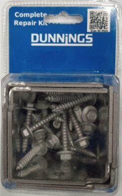 Angle Bracket Repair Kit 60 X 60 X 70mm - 4 Pack -Home Hardware 6927289 2 5