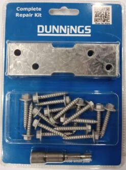 Plate Bracket Repair Kit 120 X 35mm - 4 Pack -Home Hardware 6927305 2 5