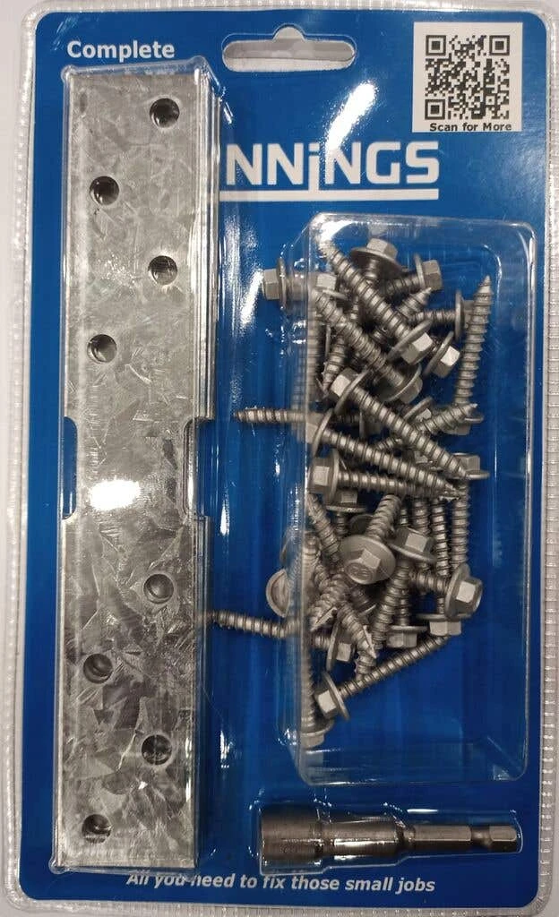 Plate Bracket Repair Kit 200 X 35mm - 4 Pack 5 Plate Bracket Repair Kit 200 X 35mm - 4 Pack - Image 3