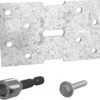 Plate Bracket Repair Kit 120 X 70mm - 4 Pack 1 Plate Bracket Repair Kit 120 X 70mm - 4 Pack -Home Hardware 6927339 0 3