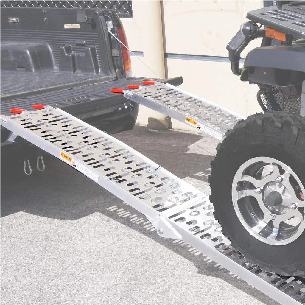 Rigg Aluminium Foldable ATV Loading Ramp Silver - 2 Piece 10 Rigg Aluminium Foldable ATV Loading Ramp Silver - 2 Piece - Image 8