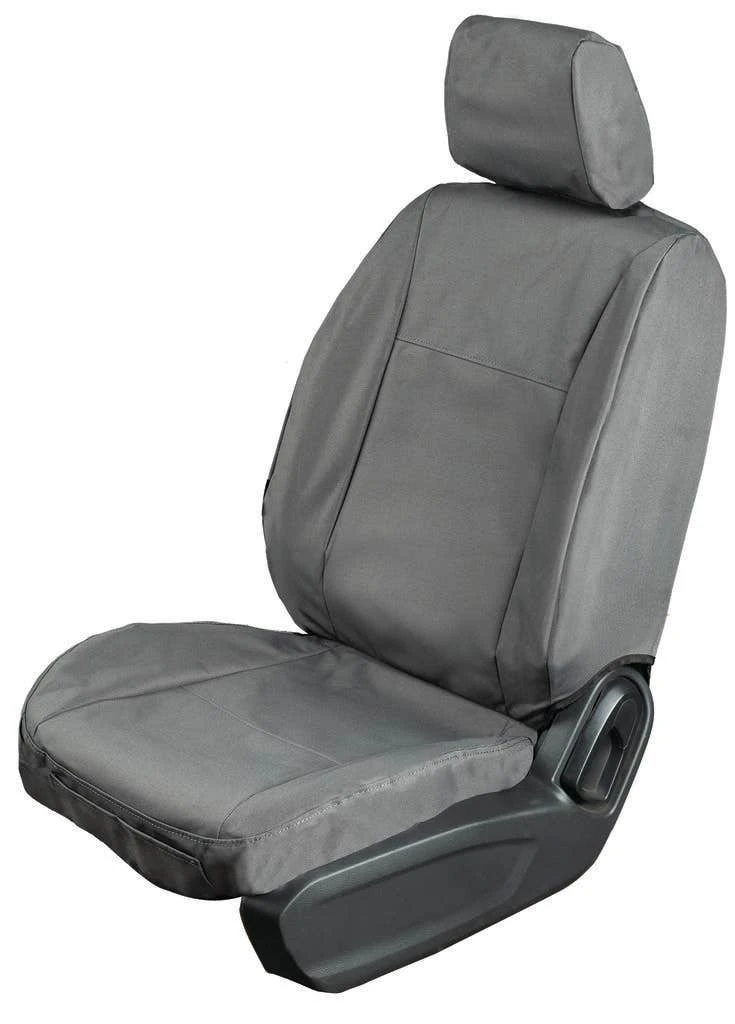 Ford Ranger Next Gen Dual Cab Front & Rear Pack Cross Country Charcoal Car Seat Cover 3 Ford Ranger Next Gen Dual Cab Front & Rear Pack Cross Country Charcoal Car Seat Cover