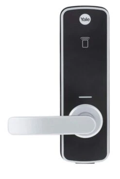 Yale Unity Front Door Lock Silver & Black
