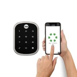 Yale SMART Deadbolt With Home Module Satin Chrome