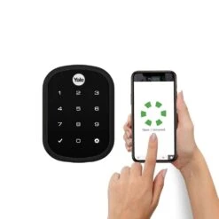 Yale SMART Deadbolt With Home Module Matte Black