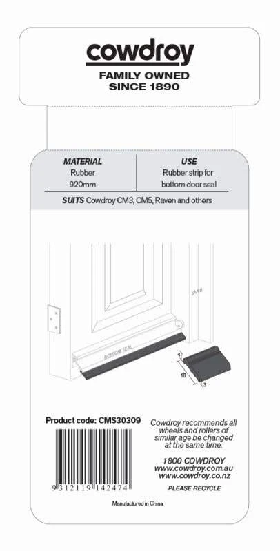 Cowdroy Replacement Rubber Seal 920mm 5 Cowdroy Replacement Rubber Seal 920mm - Image 3